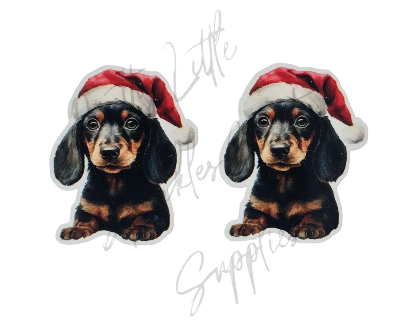 Christmas Dachshund Dog