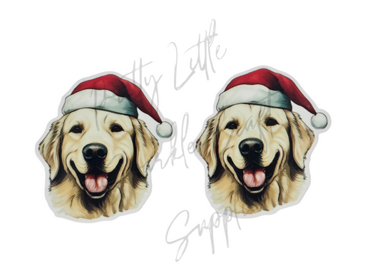 Christmas Golden Retriever Dog