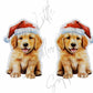 Christmas Golden Retriever Dog