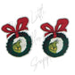 Christmas Grinch Wreath