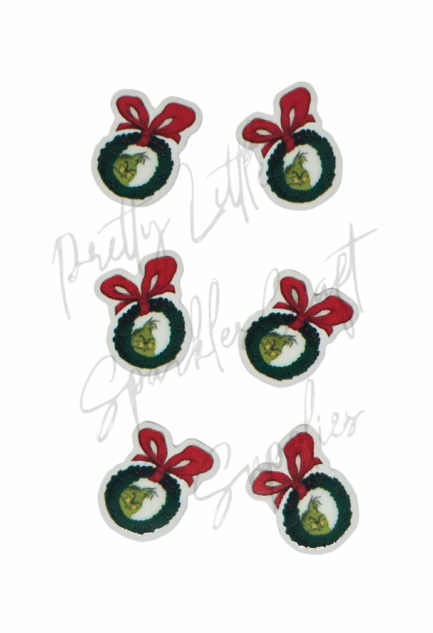 Christmas Grinch Wreath