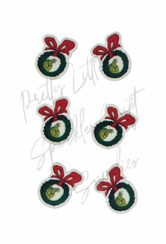 Christmas Grinch Wreath