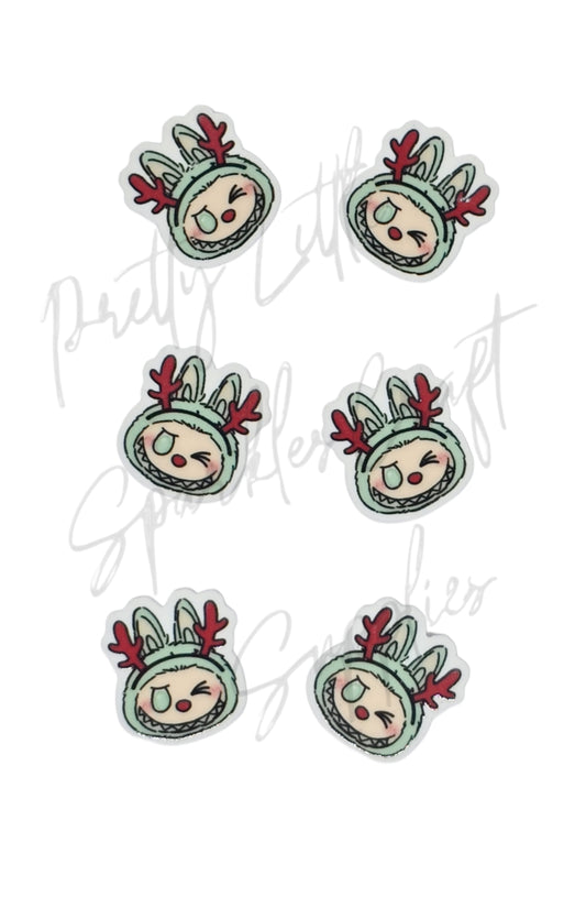 Christmas Labubu Green