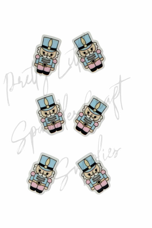 Christmas Pink & Blue Nutcracker