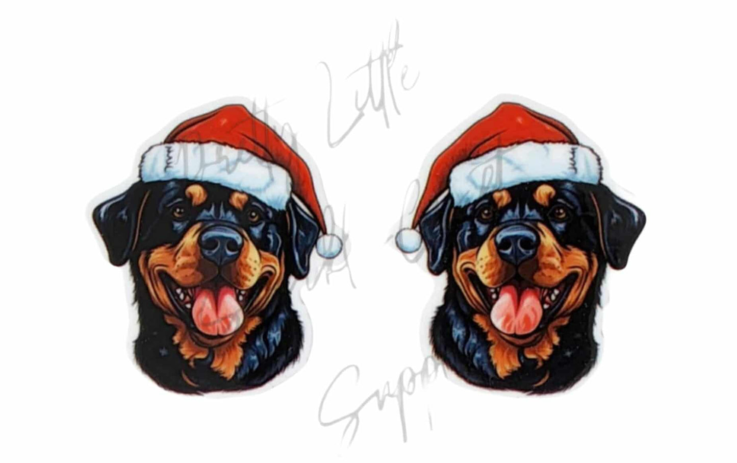 Christmas Rottweiler Dog