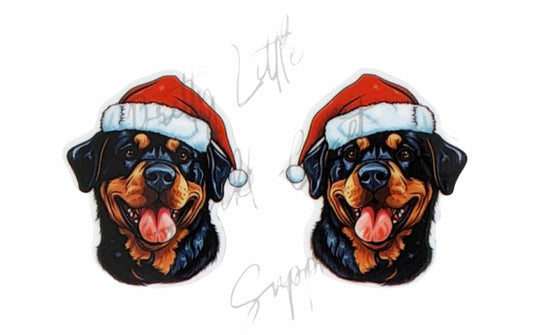 Christmas Rottweiler Dog