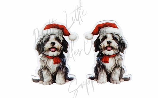 Christmas Shih Tzu Dog