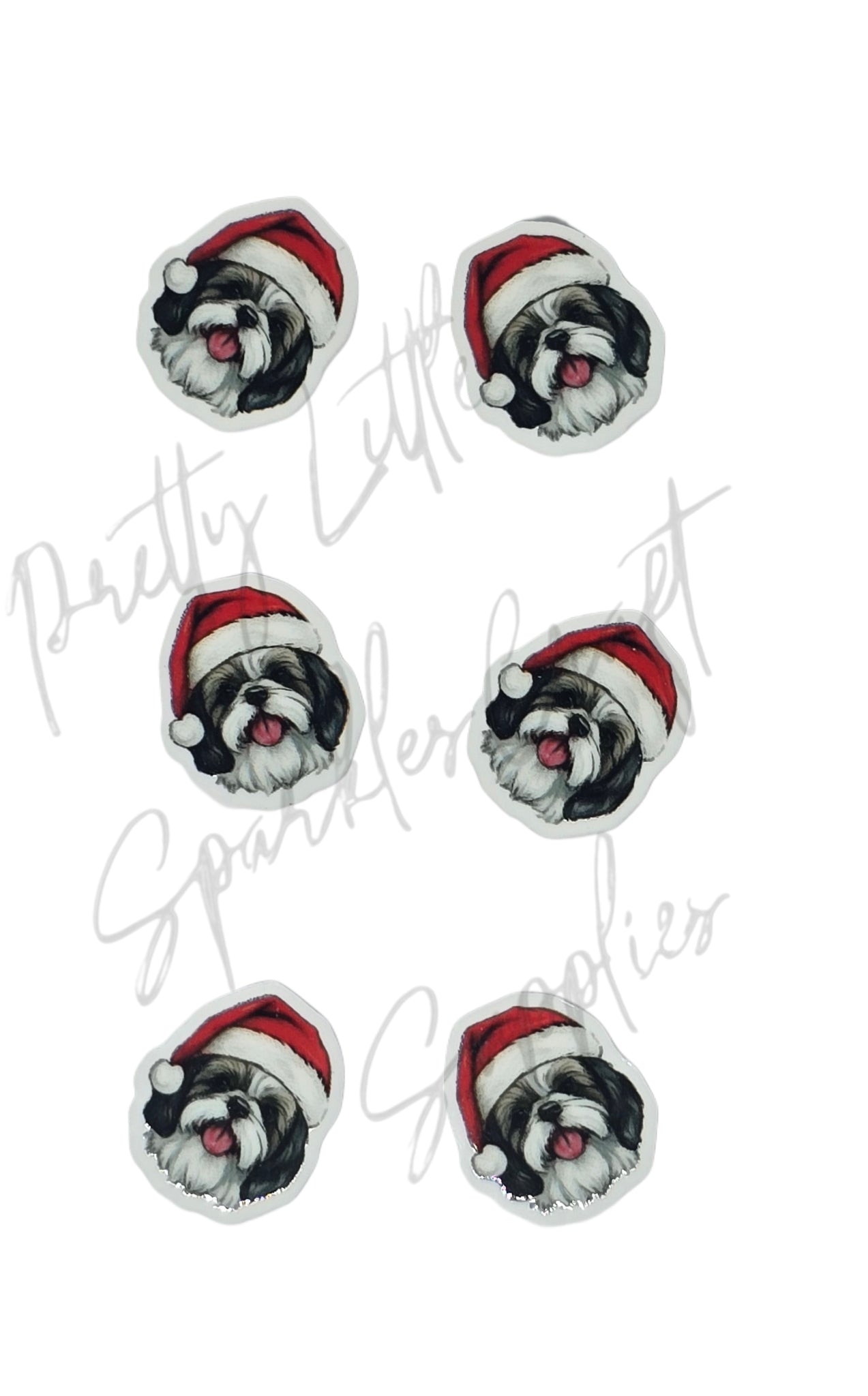 Christmas Shih Tzu Dog