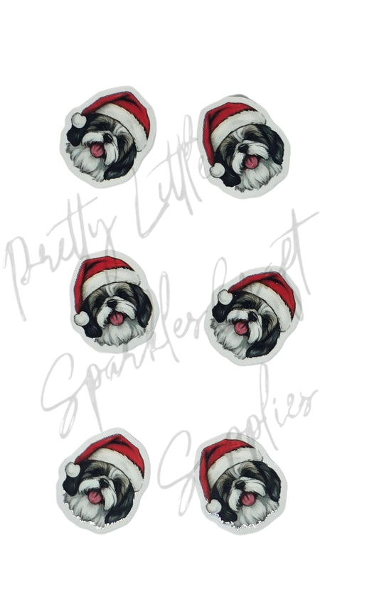Christmas Shih Tzu Dog