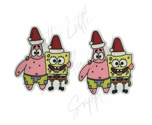 Christmas Sponge Bob & Patrick