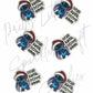 Christmas Stitch - Dear Santa Define Good (Mini Dangle)