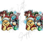 Christmas Winnie the Pooh and Gang
