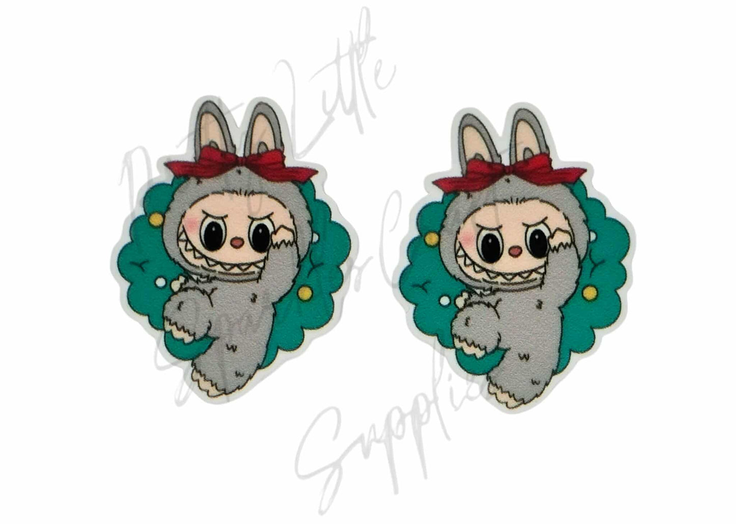 Christmas Wreath Labubu