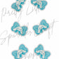 Cinnamaroll Bow studs