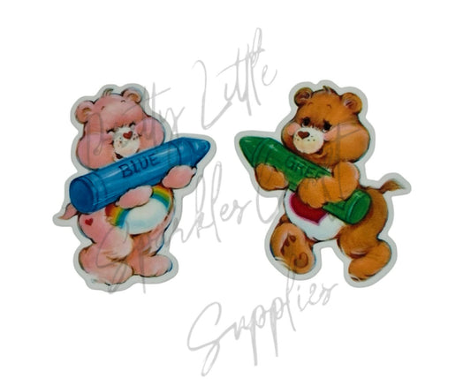 Crayon Care Bear