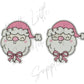 Cute Pink Santa with Bow
