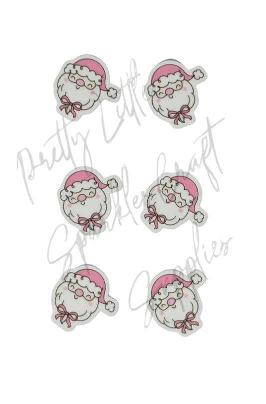 Cute Pink Santa with Bow