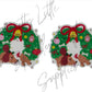 Dachshund Christmas Wreath