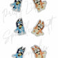 Dancing Bluey & Bingo