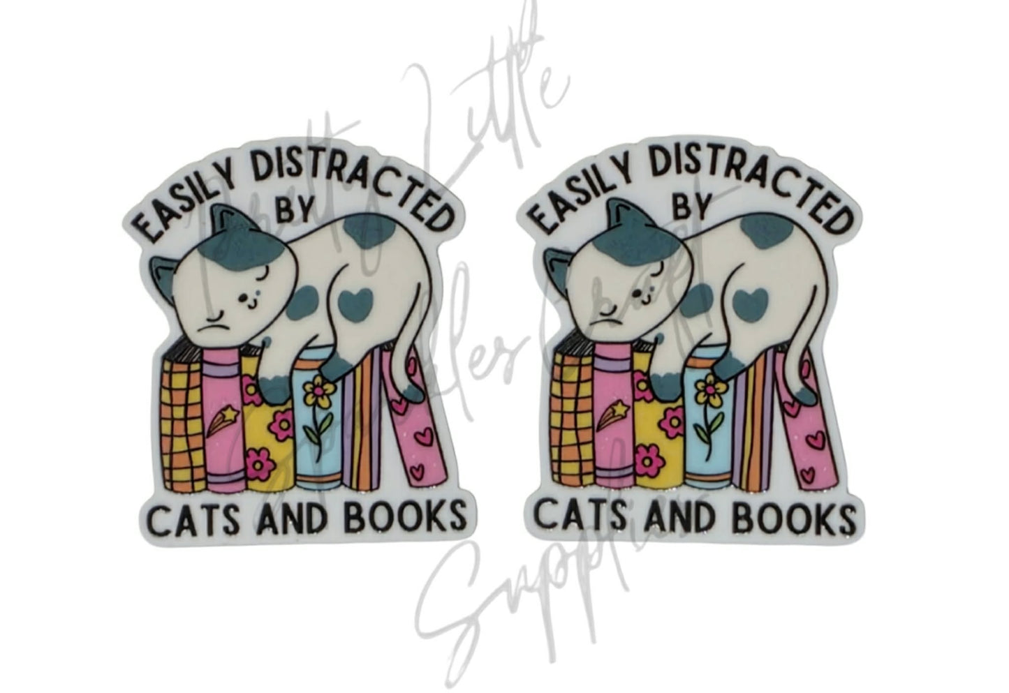Easily Distracted by Cats and Books
