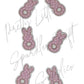 Easter Bunny Pink