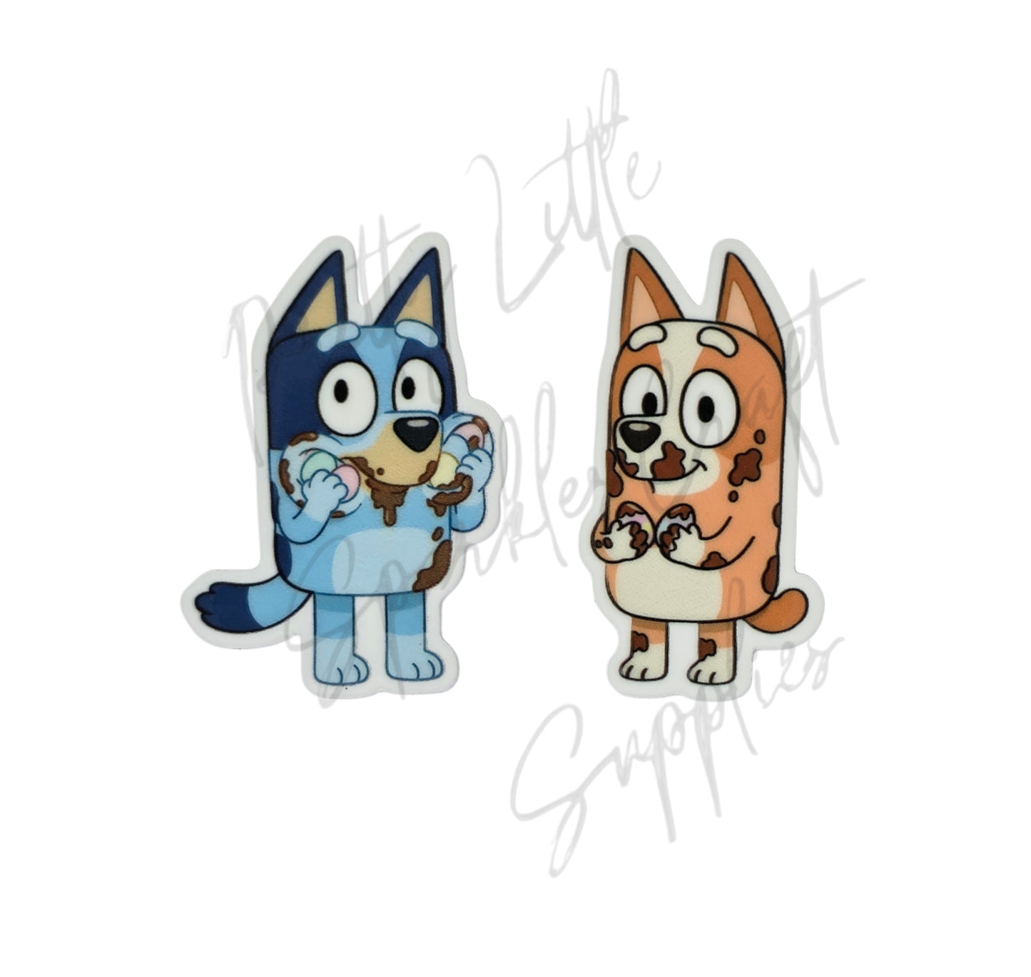 Easter Choc Bluey & Bingo