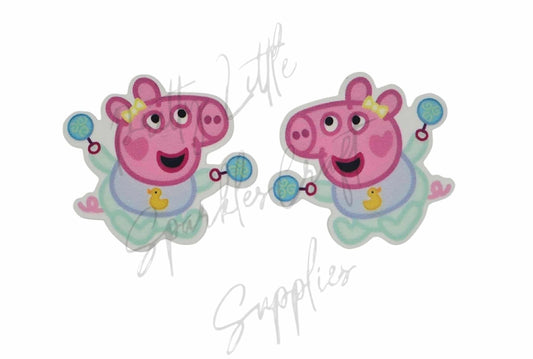 Peppa Pig - Evie Pig with Rattle