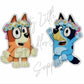 Flower Bluey & Bingo