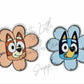 Flower Bluey & Bingo