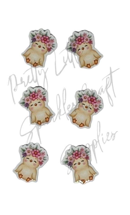 Flower Crown Easter Chick
