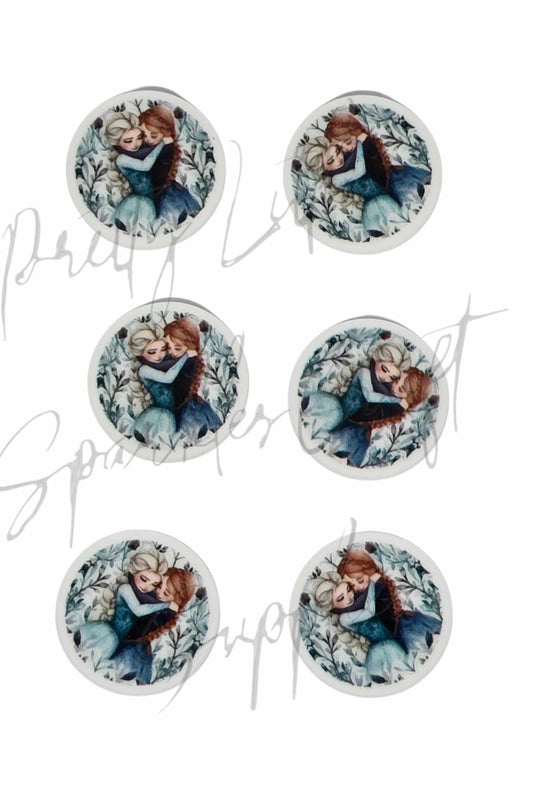 Frozen - Elsa & Anna Studs