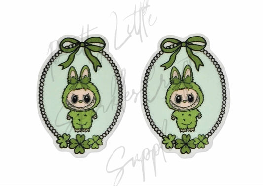 Green Labubu Cameo