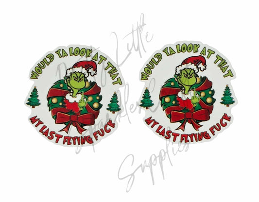 Grinch - Would You Look At That My Last Flying F*ck