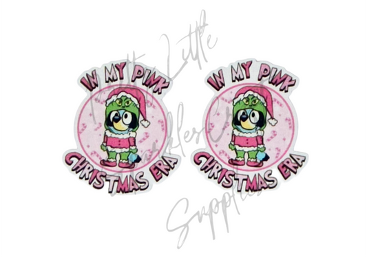 Grinch Bluey - In My Pink Christmas Era