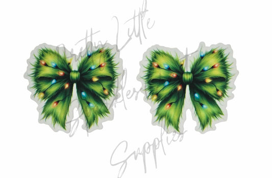 Grinch Bow
