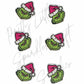 Grinch Bright Pink Hat