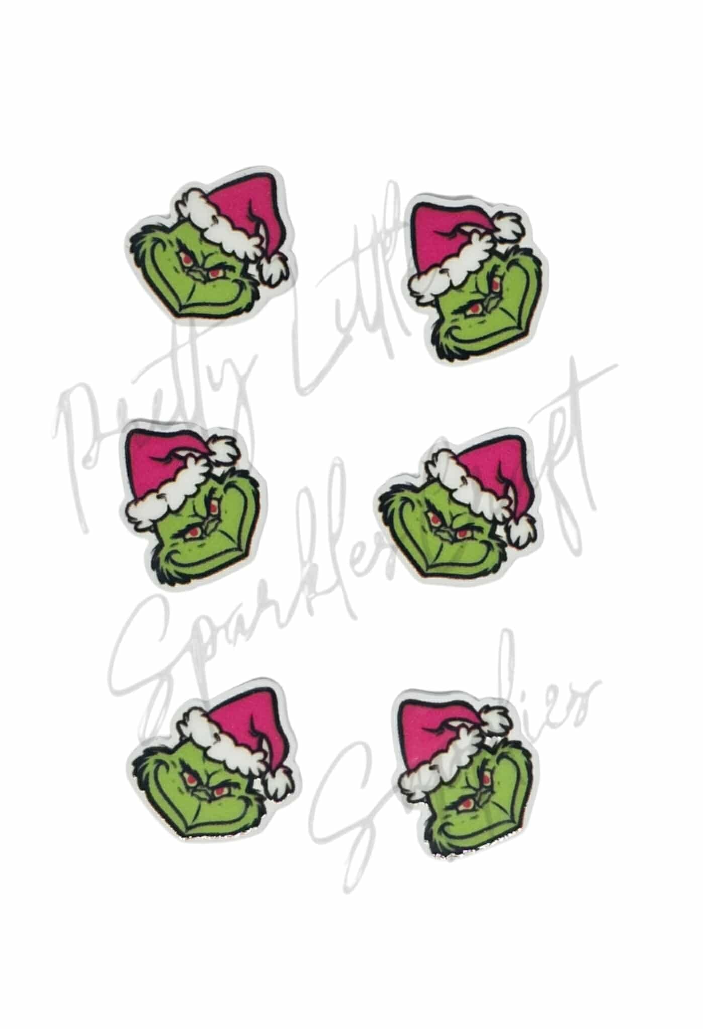 Grinch Bright Pink Hat