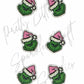 Grinch Light Pink Hat