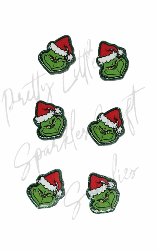 Grinch (glitter acrylic)