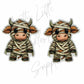 Halloween Mummy Highland Cow