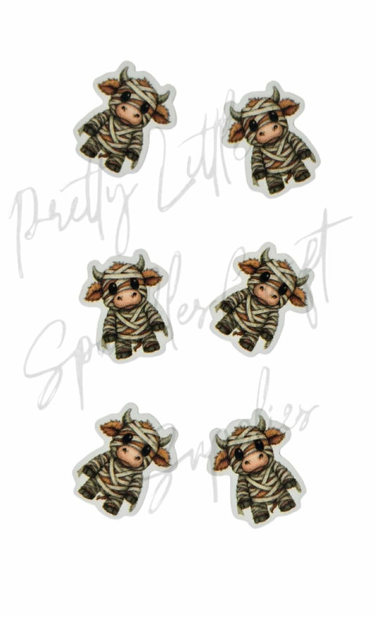 Halloween Mummy Highland Cow