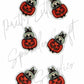 Halloween Green Labubu Pumpkin