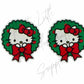 Hello Kitty Wreath