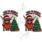 Highland Cow - Mind Yo Business Christmas is Expensive