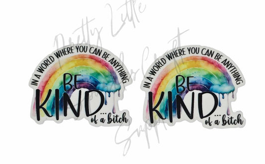 In A World Where You Can Be Anything Be Kind of A B*tch