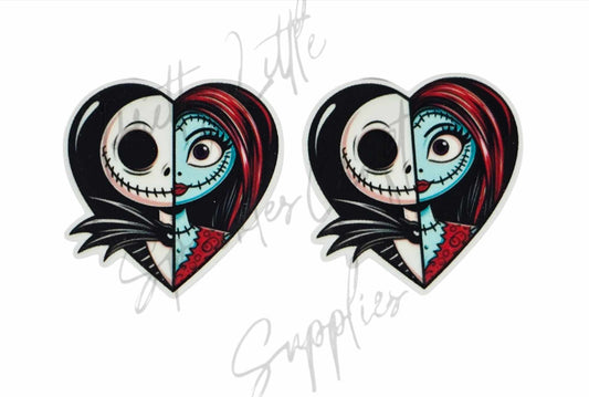 Jack & Sally Skellington