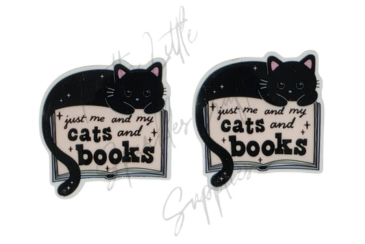 Just Me and My Cats and Books