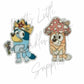 King Bluey & Mushroom Bingo