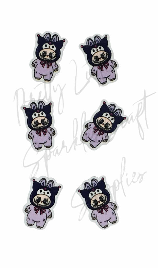 Kuromi Labubu (Mini Dangle size)