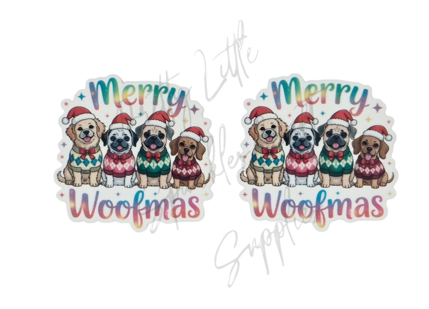 Christmas Dogs - Merry Woofmas